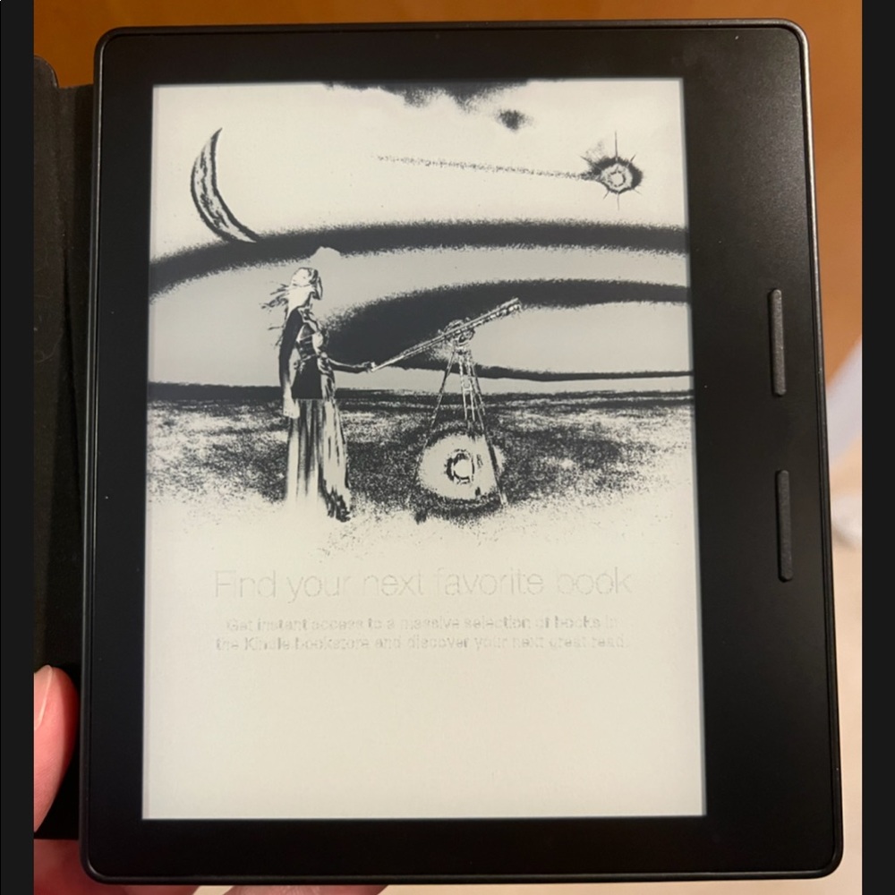 Kindle Oasis E-reader with Charging Cover